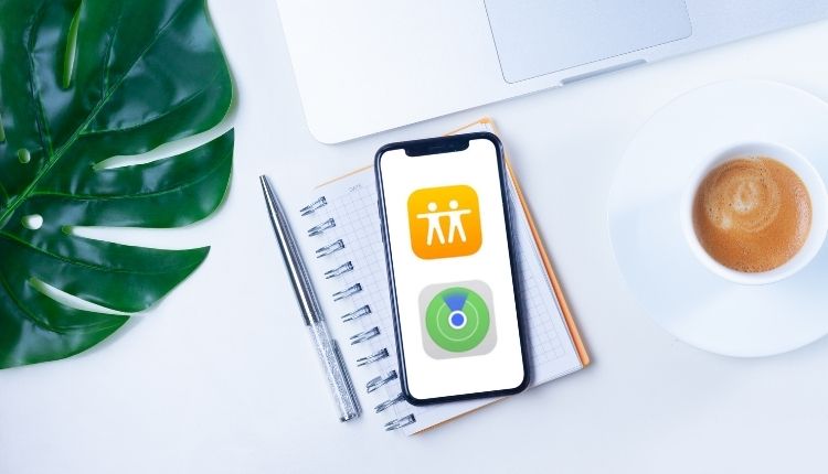 在iPhone[尋找]App上虛擬定位